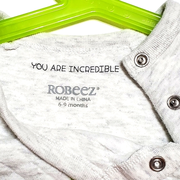 ROBEEZ Jumpsuit Quilted Pattern 6-9mths - Picture 6 of 8